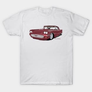 Maroon car T-Shirt